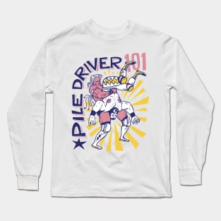 Piledriver Wrestling Long Sleeve T-Shirt